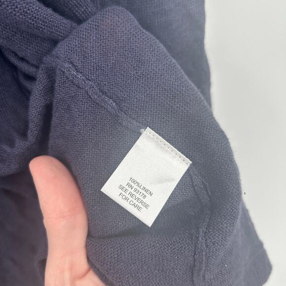 NWT Tahari Womens Fall Beachy Lightweight 100% Linen Open Front Cardigan Size S - Picture 4 of 5